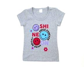 Blusa juv manga curta