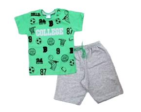 Conjunto inf manga curta