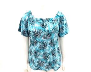 Blusa ad extrag manga curt