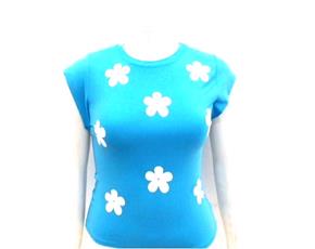 Blusa ad extrag manga curt