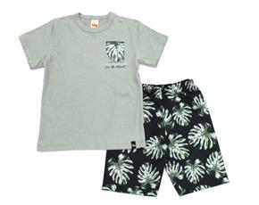 Conjunto inf manga curta