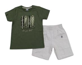 Conjunto inf manga curta