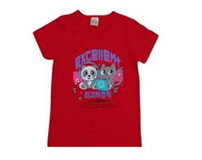 Blusa juv manga curta