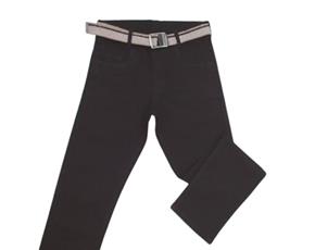 Calça juv jeans/tactel