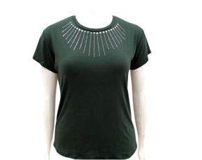 Blusa ad extrag manga curt