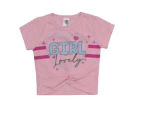 Blusa inf manga curta