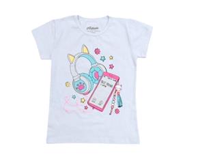 Blusa juv manga curta
