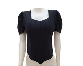 Blusa ad manga curta