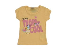 Blusa fem manga curta