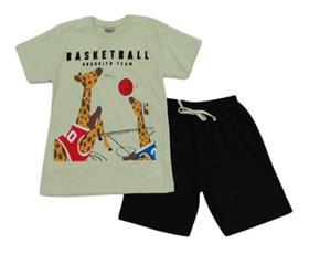 Conjunto inf manga curta