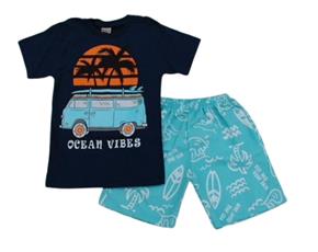 Conjunto inf manga curta