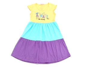 Vestido inf manga curta