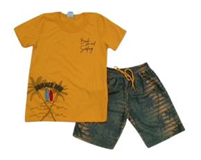 Conjunto inf manga curta