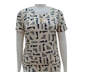 Blusa ad extrag manga curt