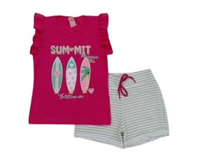 Conjunto inf manga curta
