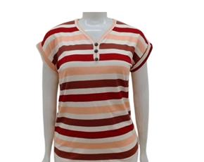 Blusa ad extrag manga curt