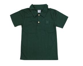 Polo inf manga curta