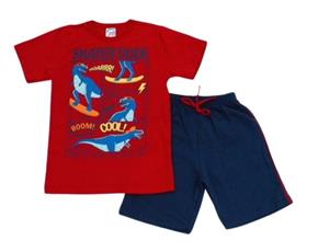 Conjunto inf manga curta