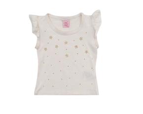 Blusa fem manga curta