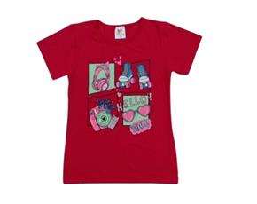Blusa juv manga curta