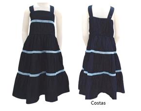 Vestido inf regata