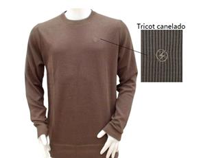 Blusa ad lã/acrílico