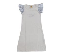 Vestido inf manga curta