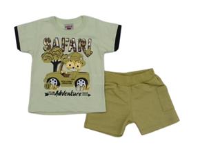 Conjunto masc manga curta