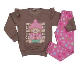 Conjunto fem moletom