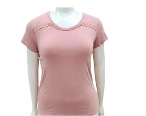Blusa ad extrag manga curt