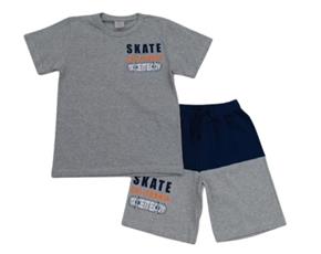 Conjunto inf manga curta