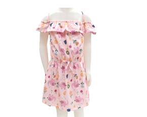 Vestido inf manga curta