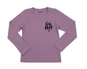 Blusa juv manga longa