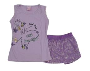 Conjunto inf manga curta