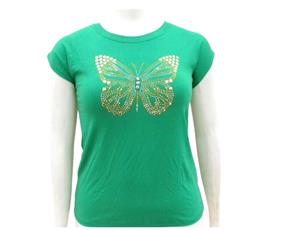 Blusa ad extrag manga curt