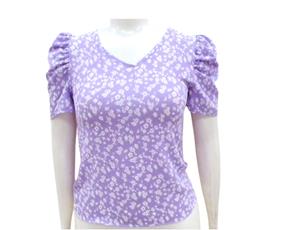 Blusa ad extrag manga curt