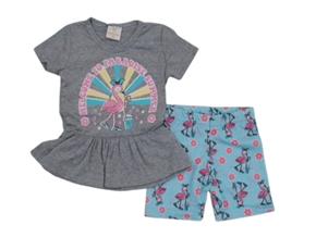 Conjunto fem manga curta