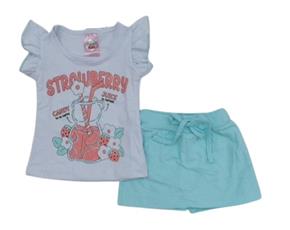 Conjunto fem manga curta