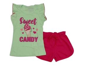 Conjunto inf manga curta