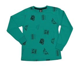 Camiseta Desayner Infantil Masculino Manga Longa Malha