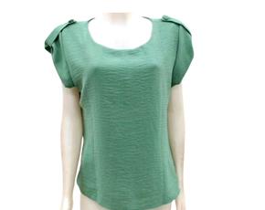 Blusa ad manga curta
