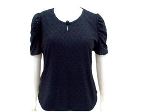 Blusa ad extrag manga curt