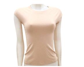 Blusa ad manga curta