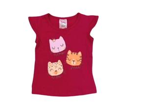 Blusa fem manga curta