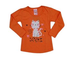 Blusa fem manga longa