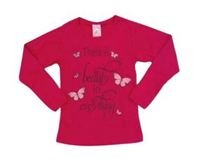 Blusa inf manga longa