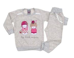 Conjunto fem moletom