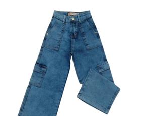 Calça inf jeans/sarja