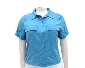 Blusa ad extrag manga curt