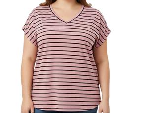 Blusa ad extrag manga curt